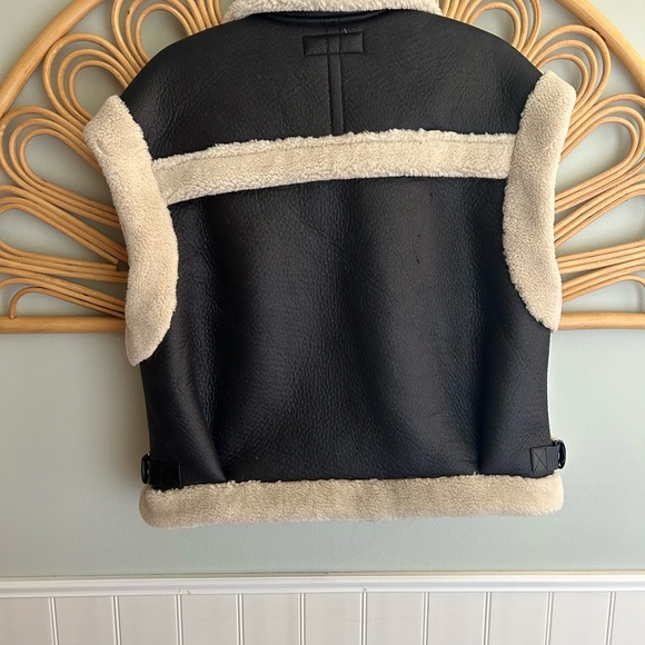 NWT Blank NYC Faux Leather Vest in Work It - Picture 6 of 7